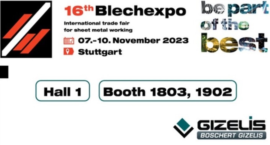 Συμμετοχή στην έκθεση Blechexpo Messe 2023 στη Στουτγκάρδη της Γερμανίας! (07-10/11)